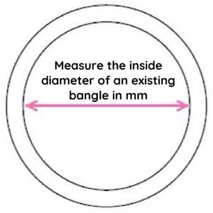 Sizing - How to measure bangle diameter