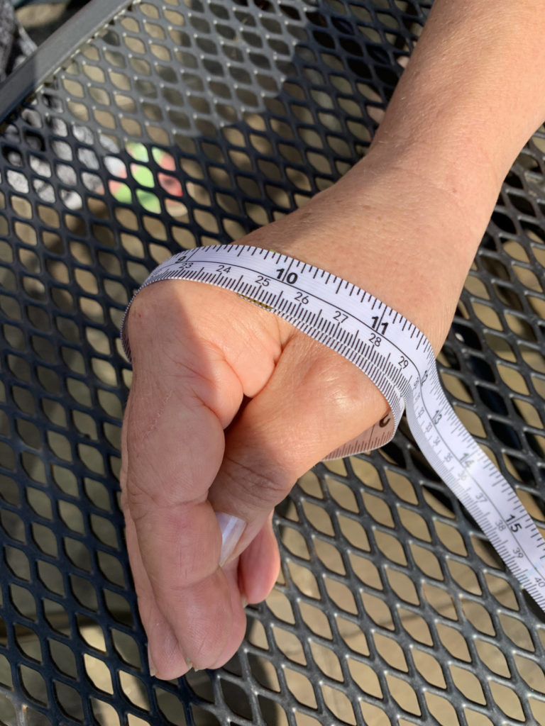 Sizing - How to measure wrist